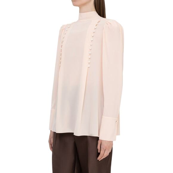 Givenchy silk buttoned blouse - Picture 2 of 8
